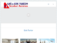 Tablet Screenshot of edeturizm.com